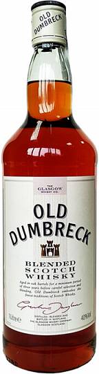 Виски  Old Dumbreck  Blended Scotch Whisky  1000 мл  