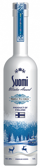 Водка Suomi Winter Award  500 мл