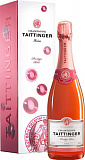 Вино Taittinger Prestige Rose Brut gift box Тэтэнже Брют Престиж Розе п/у 750 мл