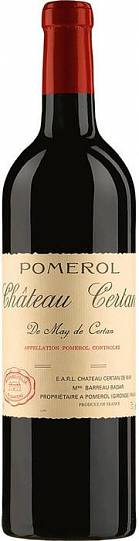 Вино Chateau Certan de May de Certan Pomerol AOC  2006 750 мл