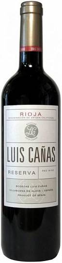Вино Luis Canas Reserva Rioja DOC Луис Каньяс Ресерва 2015 750 мл