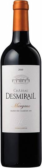 Вино Chateau Desmirail Grand cru classe Margaux AOC  2010 750 мл