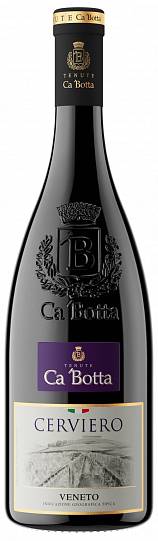 Вино Ca'Botta Cerviero Veneto IGT red semi dry  2017 750 мл