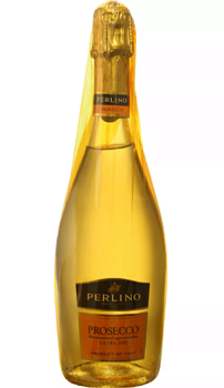 Игристое вино Perlino Prosecco DOC (gift pack) Перлино Просекко DOC в прозрачной оранжевой пленке 750 мл