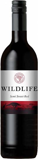 Вино  Wild Life  Red Semi Sweet    750 мл   
