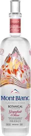 Водка   Mont Blanc Botanical Collection Grapefruit & Rose 0,7 мл