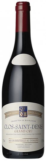 Вино Domaine Coquard Loison-Fleurot Clos Saint-Denis Grand Cru  2017 750 мл  13,5%