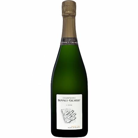 Шампанское Bonnet-Gilmert   Blanc de Blancs L’Extra Extra Brut  2017  750 мл