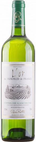 Вино  L'Or des Vignobles de France  Cotes de Gascogne IGP   750 мл
