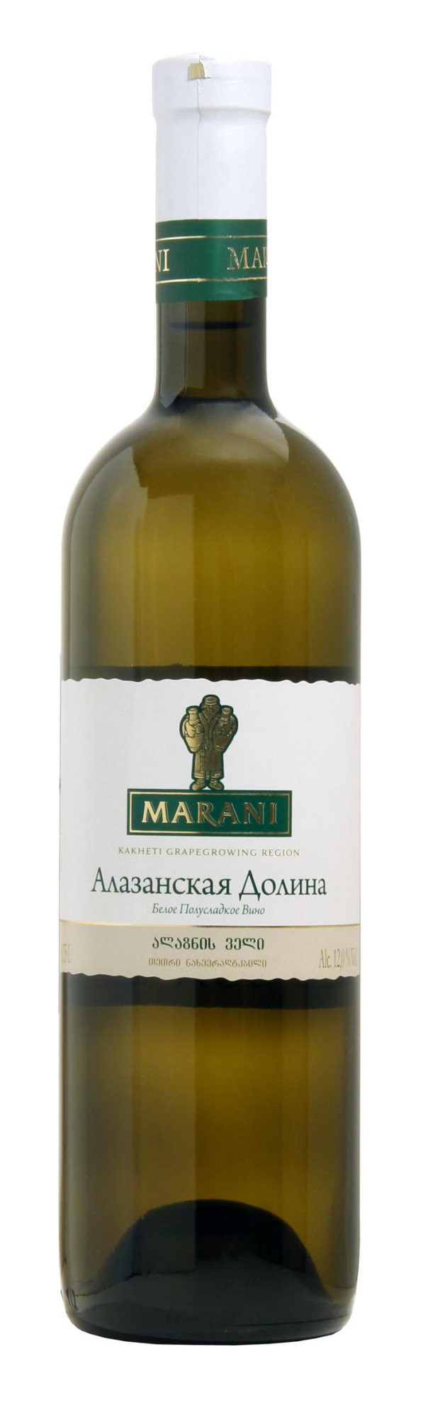 Вино Telavi Wine Cellar Marani Alazani Valley Алазанская Долина Марани  белое 750 мл