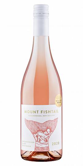 Вино  Mount Fishtail Marlborough Sauvignon  Blush   2020   750 мл
