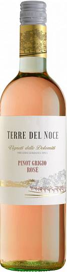 Вино Mezzacorona Terre del Noce Pinot Grigio Rose Dolomiti IGT Терре дель Н