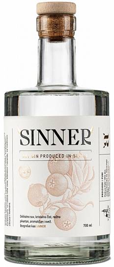 Джин   Sinner Dry Gin 700 мл  42 %