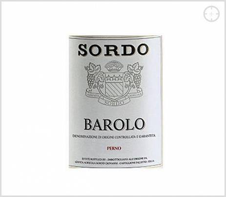 Вино Sordo Giovanni Barolo Perno Сордо Джованни Бароло Перно 2