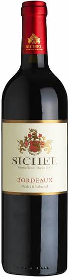 Вино Sichel Bordeaux Rouge Сишель Бордо Красное 2015 750 мл