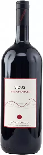 Вино Pianirossi Sidus Montecucco DOC Сидус 2016 1500 мл  13,5 %