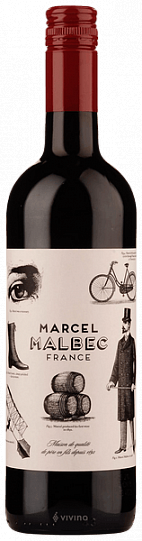 Вино   Château du Cèdre Marcel Malbec du  Comté Tolosan  Шато дю Седр М