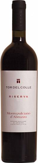Вино Botter Tor del Colle  Montepulciano d'Abruzzo DOC Riserva    2017  750 мл
