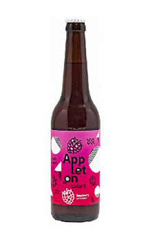 Пивной напиток с яблочным соком    Appleton  Raspberries  Эпплтон Малина 500 мл