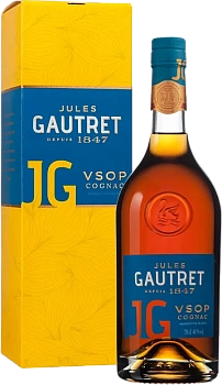 Коньяк Jules Gautret   VSОР  Жюль Готре   ВСОП  в п/у   700 мл