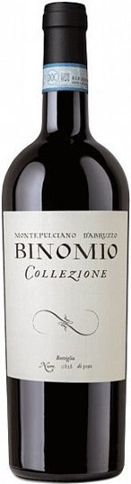Вино Binomio  Collezione Montepulciano d'Abruzzo DOC Riserva 2017 750 мл 