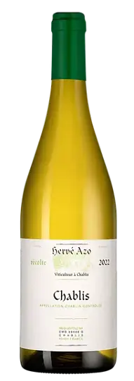 Вино Chablis  Domaine  Herve  Azo   2022  750 мл