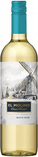 Вино  El Molino   White Wine Эль Молино Уайт Вайн    750 мл 13%