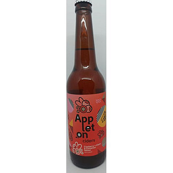 Пивной напиток с яблочным соком    Appleton   Cranberry, Cinnamon & Carnation  Эпплтон  Клюква, Корица, Гвоздика   500 мл