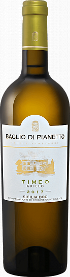 Вино  Baglio di Pianetto Timeo Sicilia DOC  Тимео Сицилия  2017  750 мл