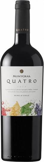 Вино MontGras Quatro МонтГрас Куатро  2018 750 мл