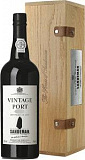 Вино Andresen Vintage Port wooden box Андерсен Винтаж Порт 2011  в деревянной коробке 750 мл