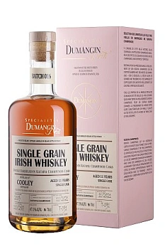 Виски Dumangin J. Fils Batch 16 Cooley Single Grain Irish Whiskey  11 years   gift box  700 мл