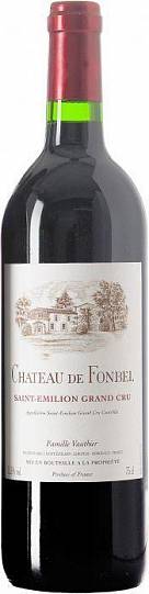 Вино Chateau de Fonbel Saint-Emilion Grand Cru Шато де Фонбель 2008 750 