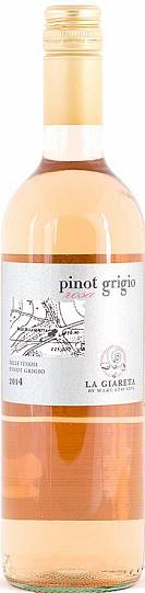 Вино Giannitessari  Pinot Grigio  Rosa  Delle Venezie rose  2018  750 мл