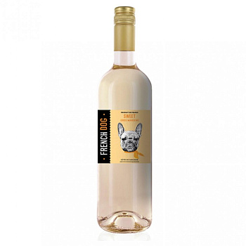 Вино French Dog Sweet Gros Manseng IGP Cotes de Gascogne  2020 750 мл