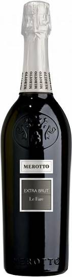 Игристое вино Merotto Le Fare Extra Brut gift in box  750 мл
