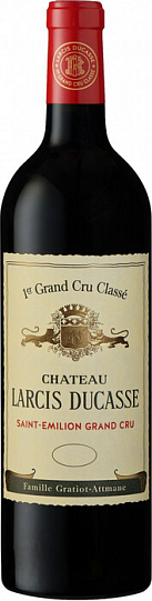 Вино Chateau Larcis Ducasse Saint-Emillion Grand Cru AOC red dry  2016 750 мл