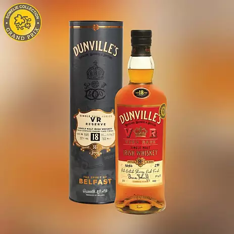 Виски Dunvilles Single Malt Irish Whiskey 18YO 55% 700 ml
