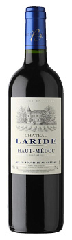Вино Chateau Laride Haut-Medoc AOC red dry  2014 750 мл