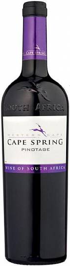 Вино Cape Spring Pinotage Western Cape  750 мл