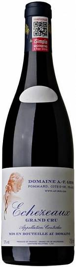 Вино Domaine A.-F.Gros Echezeaux Grand Cru AOC  2020 750 мл