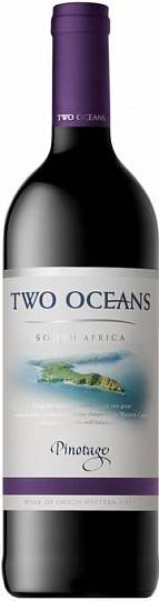 Вино  Two Oceans  Pinotage   2017  750 мл
