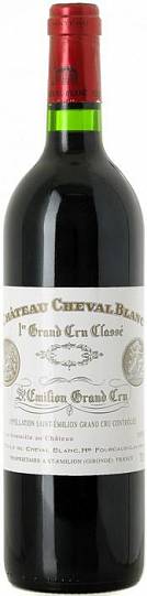 Вино Chateau Cheval Blanc St-Emilion AOC 1-er Grand Cru Classe  2002 750 мл 13,5%