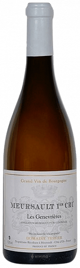 Вино Domaine Tessier Meursault 1er Cru Les Genevrières  2014 750 мл 13,5%