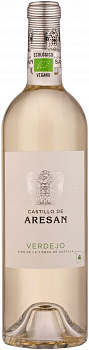Вино Les Grands Chais de France Castillo de Aresan Verdejo 750 мл 12,5% Гран Ше де Франс Кастийо де Аресан Вердехо, 750 мл 12,5%
