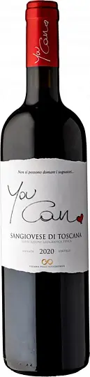 Вино Celestino Pecci, You Can Sangiovese di Toscana IGT  2020  750 мл  14,5%