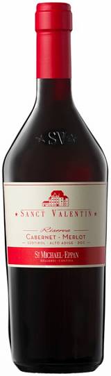 Вино San Michele-Appiano  Sanct Valentin Cabernet-Merlot Riserva  Alto Adige DOC  Са