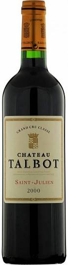 Вино Chateau Talbot St-Julien AOC 4-me Grand Cru Classe Шато Тальбо Сен-