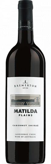 Вино Bremerton Matilda Plains Cabernet  Shiraz   2014 750 мл