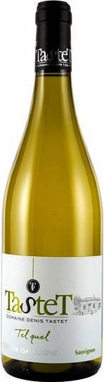Вино Domaine Denis Tastet  Tel Quel  Cotes de Gascogne 2022  750 мл 11,5 %